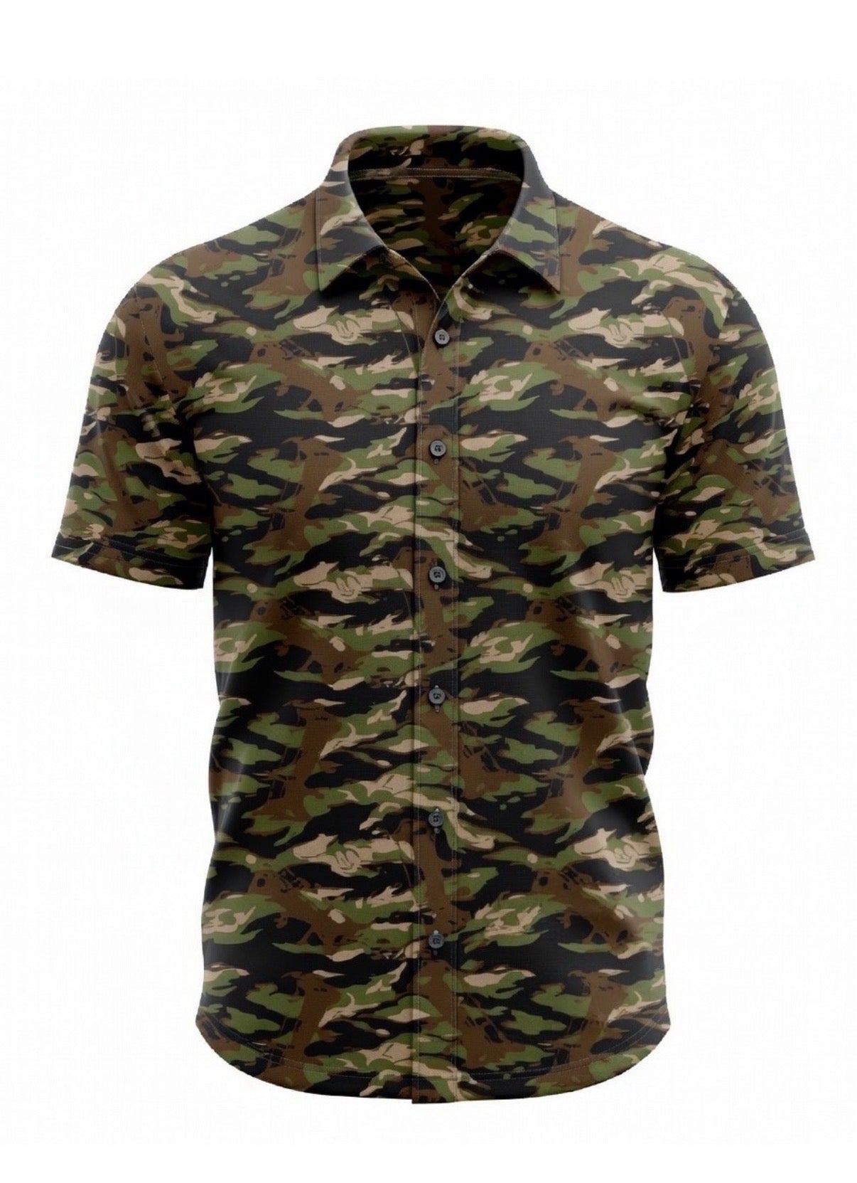 CAMO CITY BOW BUTTON DOWN