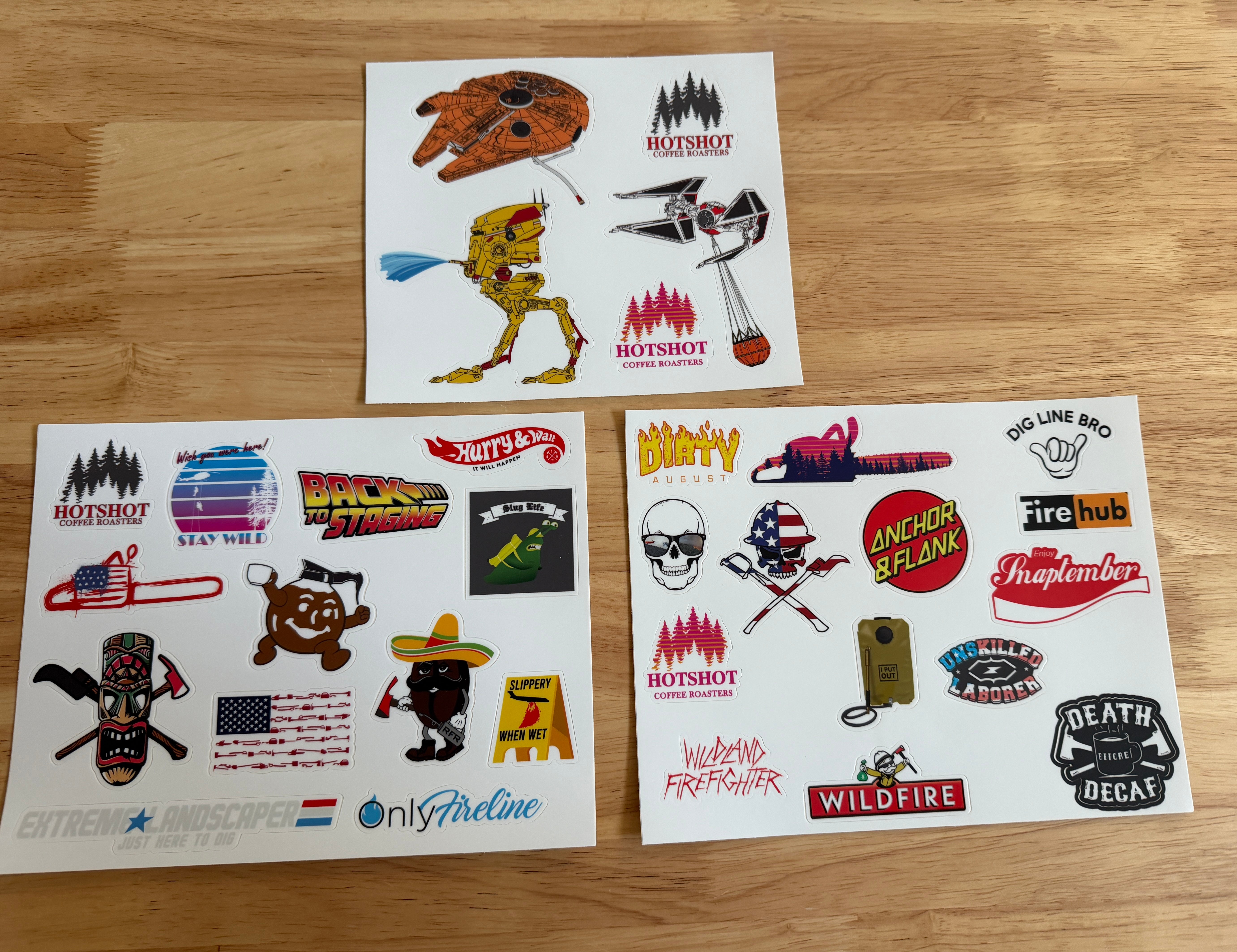 LARGE SLAP PACK STICKERS