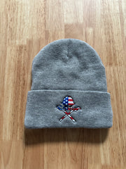 AMERICA OLD SKOOL - GREY BEANIE