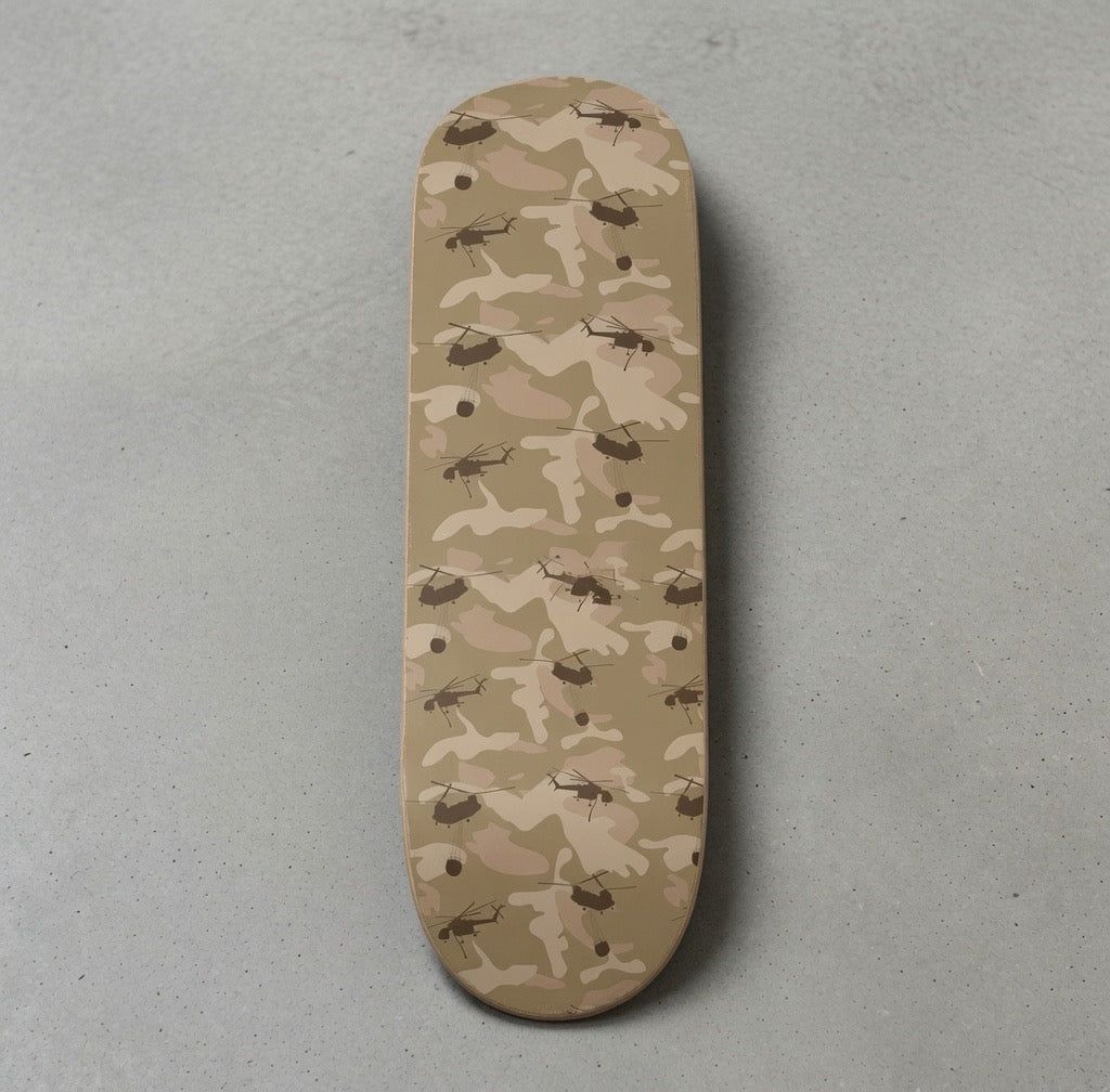 HEAVY HELO SKATE DECK