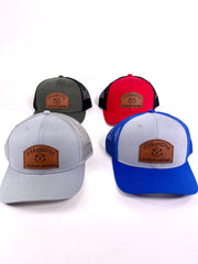 LIFESTYLE LEATHER PATCH HATS