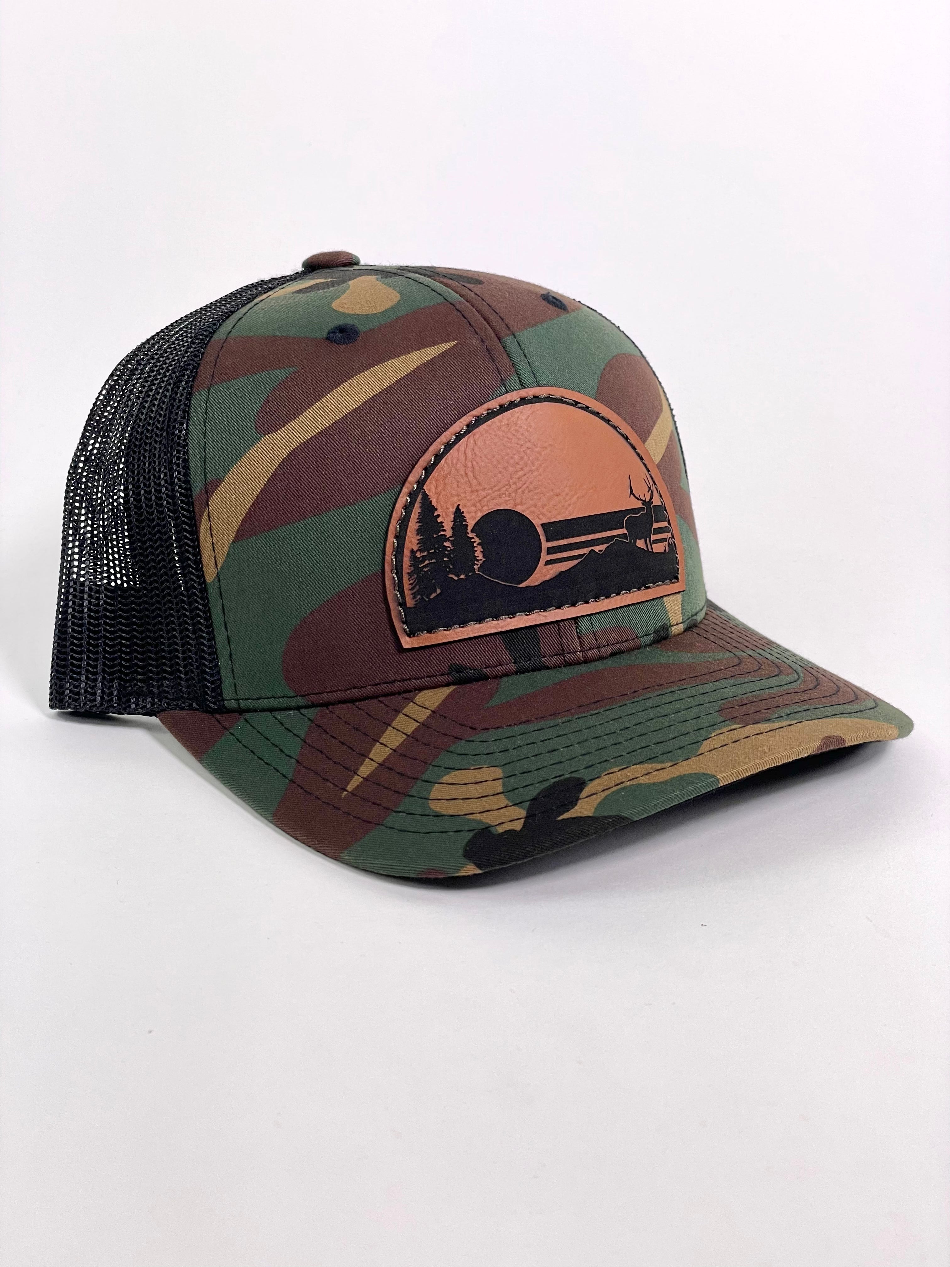 MTN ELK CAMO SNAPBACK