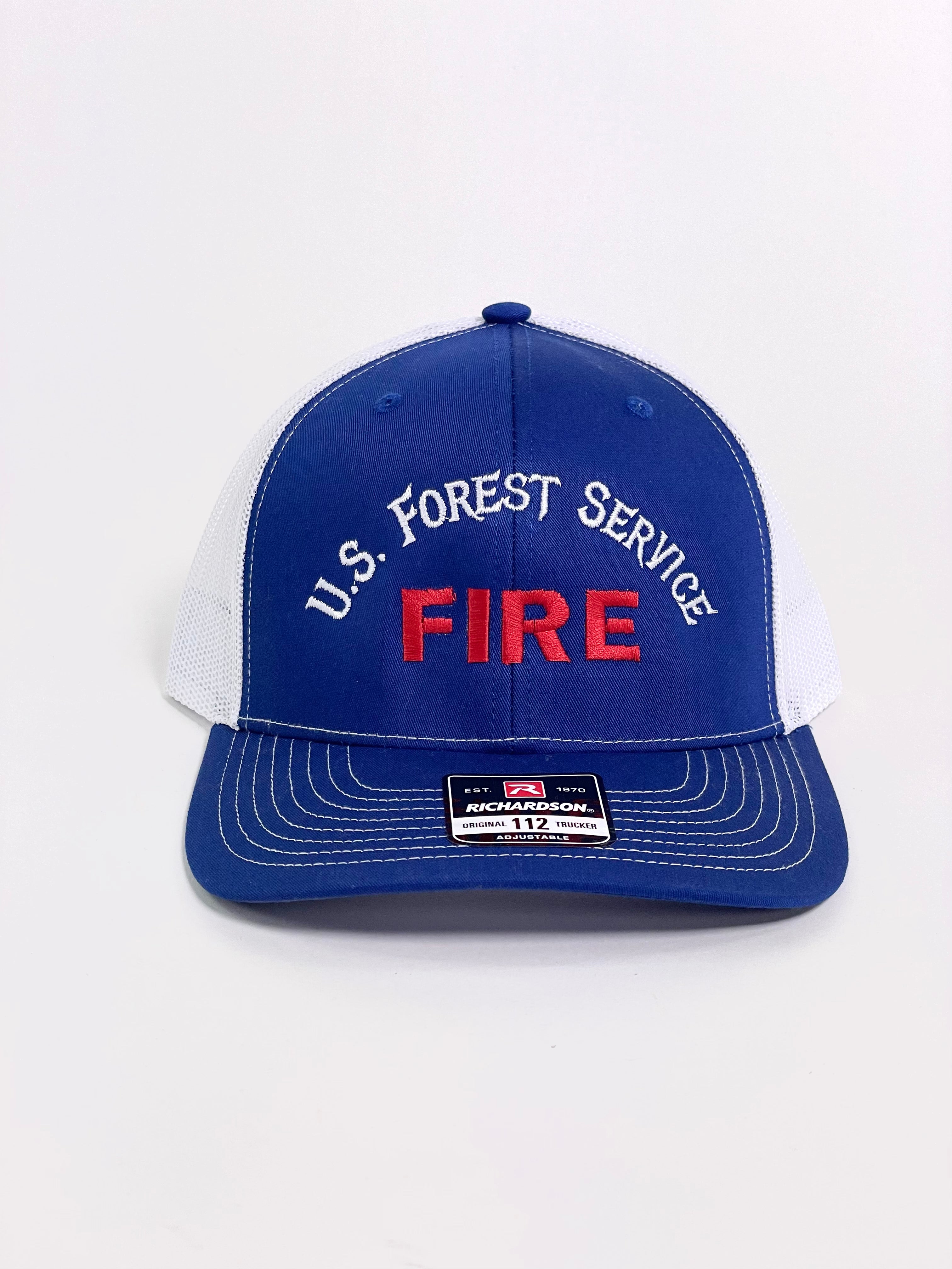 USFS FIRE HAT ROYAL/WHITE
