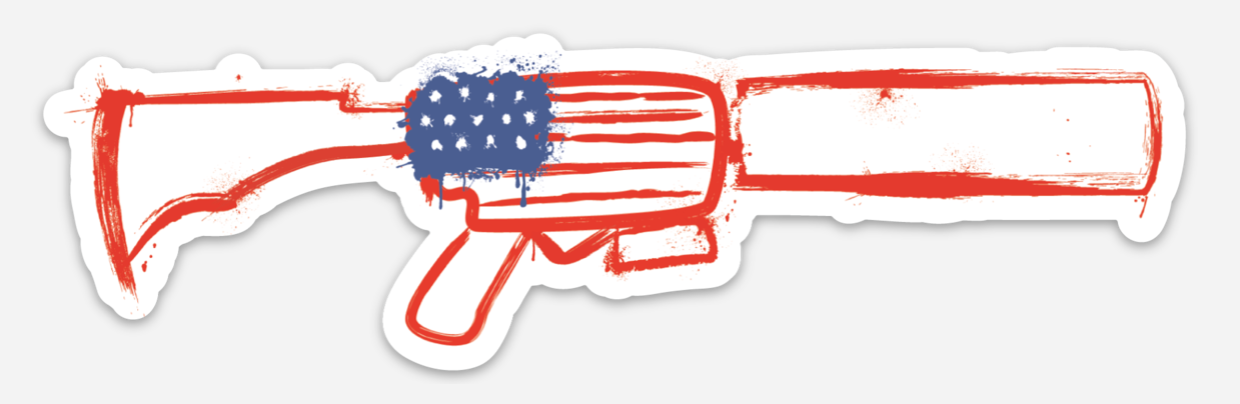 AMERICAN LAUNCHER - STICKER