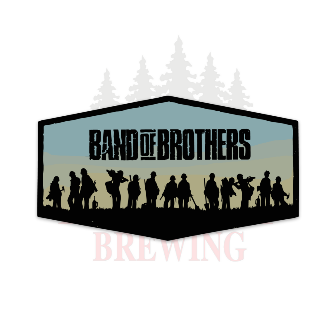 BAND OF BROTHERS - STICKER