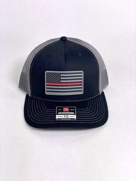 REDLINE GREY/BLACK SNAPBACK HAT – Hotshot Coffee Roasters