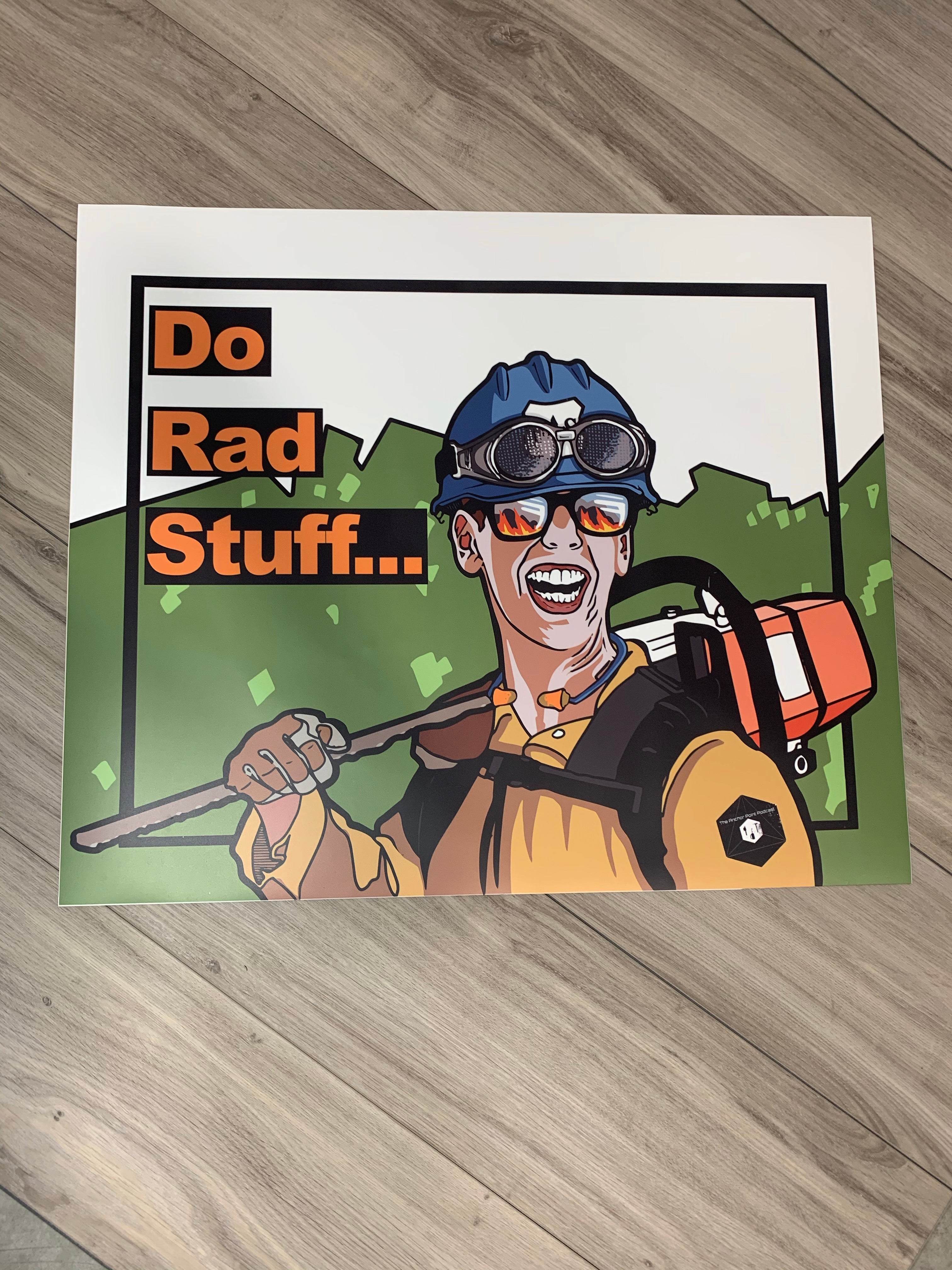 TAPP-DO RAD STUFF POSTER