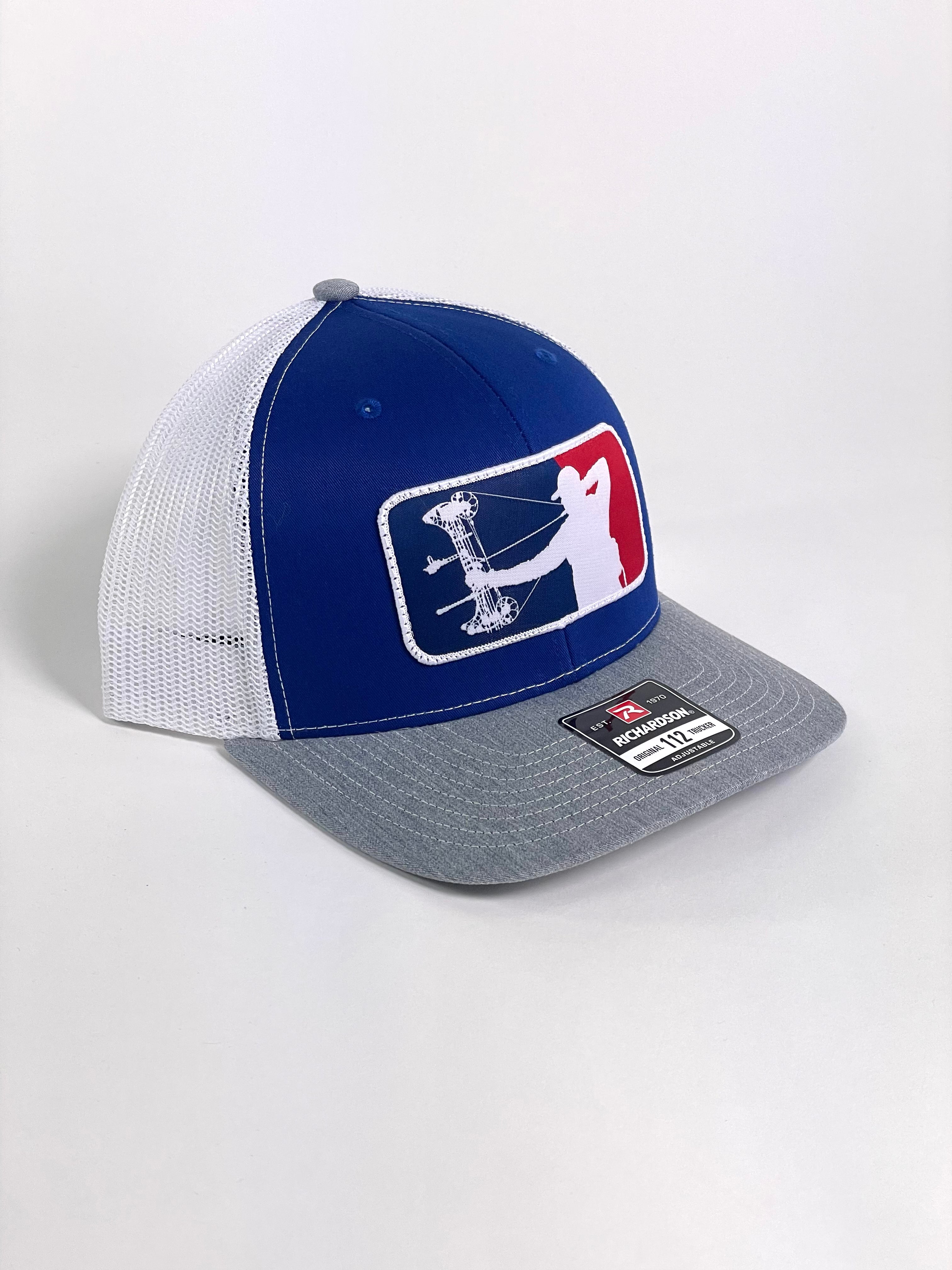 R/B BOW - WHITE/ROYAL/GREY SNAPBACK