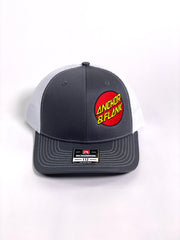 ANCHOR & FLANK- GREY/WHITE-SNAPBACK