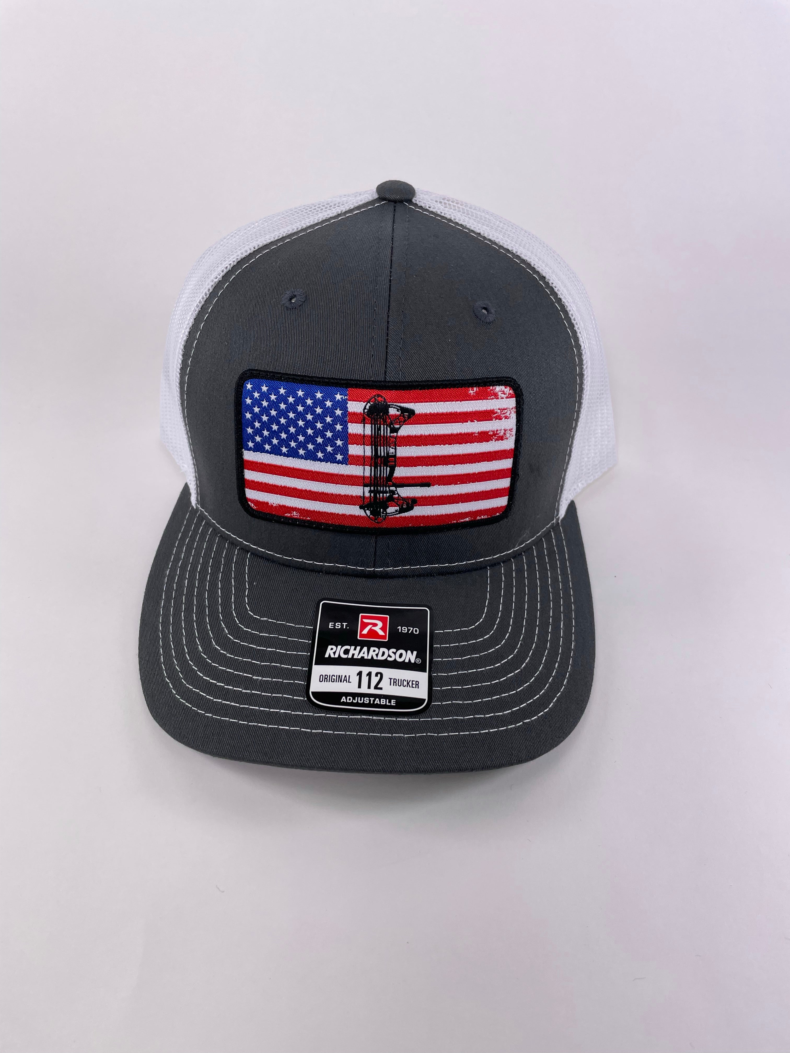 BOW AMERICA - GREY/WHITE SNAP BACK HAT