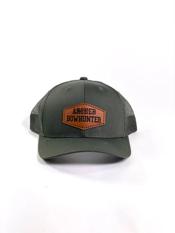 BOWHUNTER - FOREST GREEN/ SNAPBACK HAT