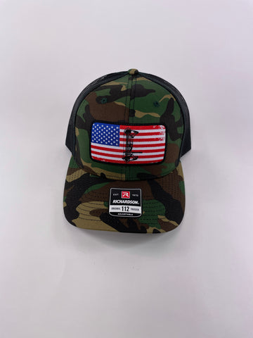 BOW AMERICA - CAMO/BLACK HAT