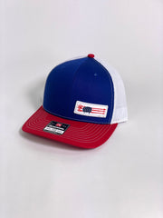 AMERICA ARROWS - WHITE/ROYAL/RED SNAPBACK