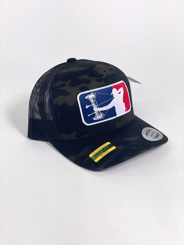 R/B BOW - BLACK/MULTICAM SNAPBACK