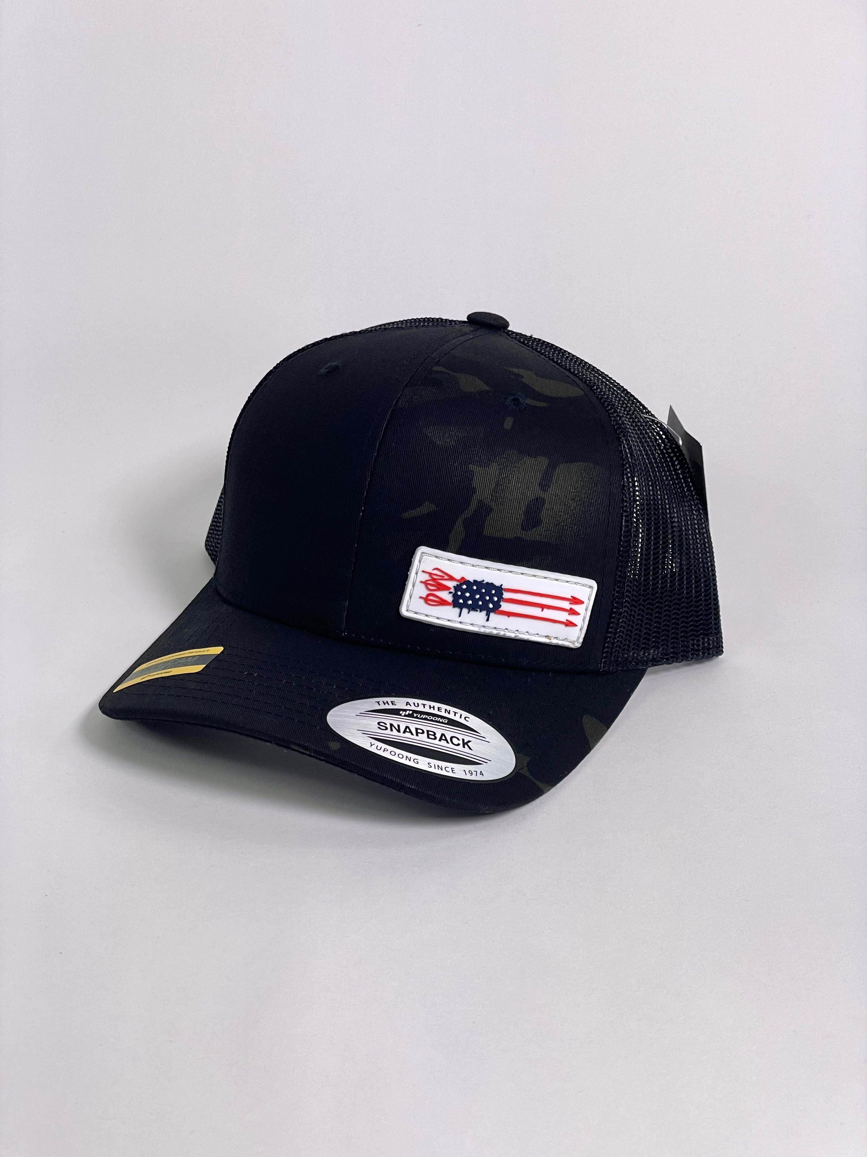 AMERICA ARROWS - BLACK/MULTICAM SNAPBACK