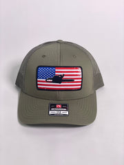 SAWYER AMERICAN HAT -  LODEN/SNAPBACK